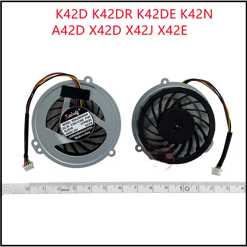 

New Laptop CPU Cooling Fan Cooler For Asus K42D K42DR K42DE K42N A42D X42D X42J X42E