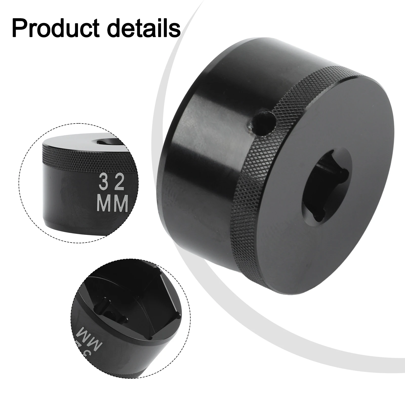 

1pcs 32mm FOR Fork Top Cap Socket Tool Fits FOR FOX FOR Fork Series 36 38 40 3/8" Car Maintenance Tools