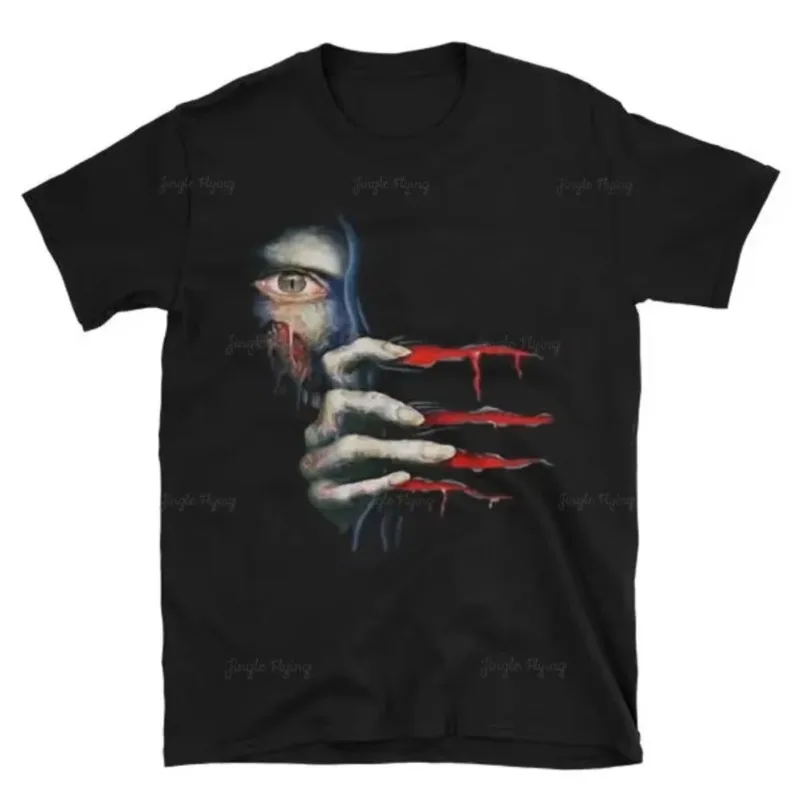 Camiseta de hombre 100% algodón con diseño clásico de zombis de Resident Evil 2 en formato vectorial de Adobe Illustrator