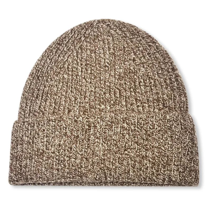 Heather Wool Beanies Cap Women Men Knitted Hat Winter Bonnet