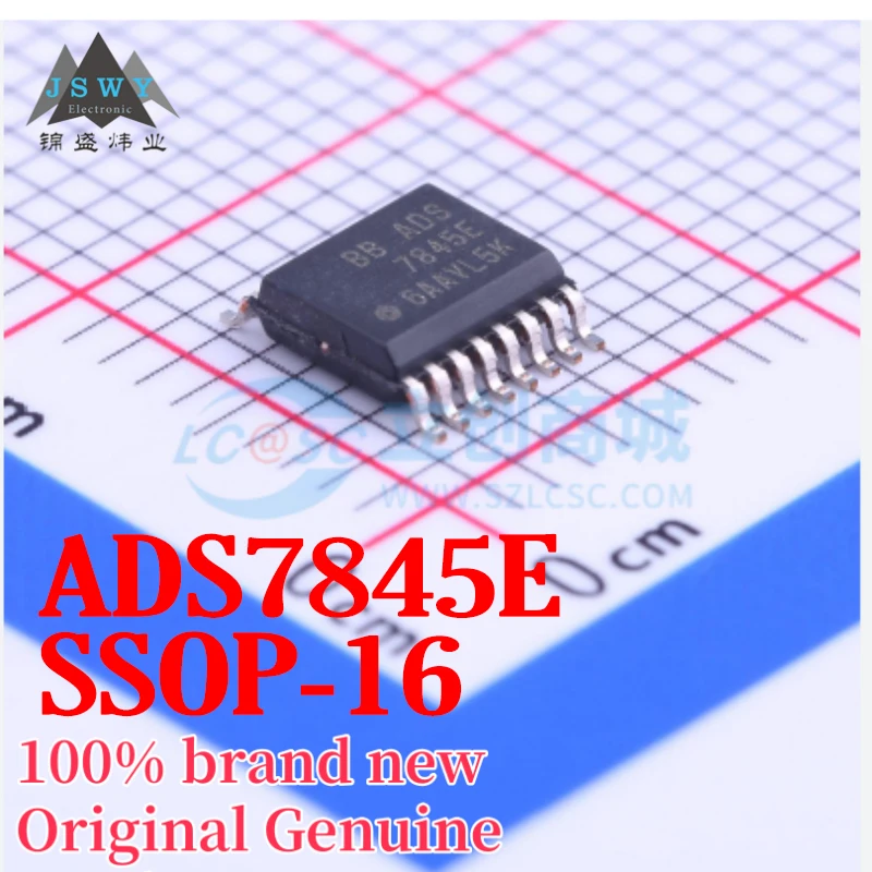 (3/30個) ADS7845E ADS7845 SSOP16 タッチスクリーンコントローラー オリジナル製品。 迅速な配達、送料無料