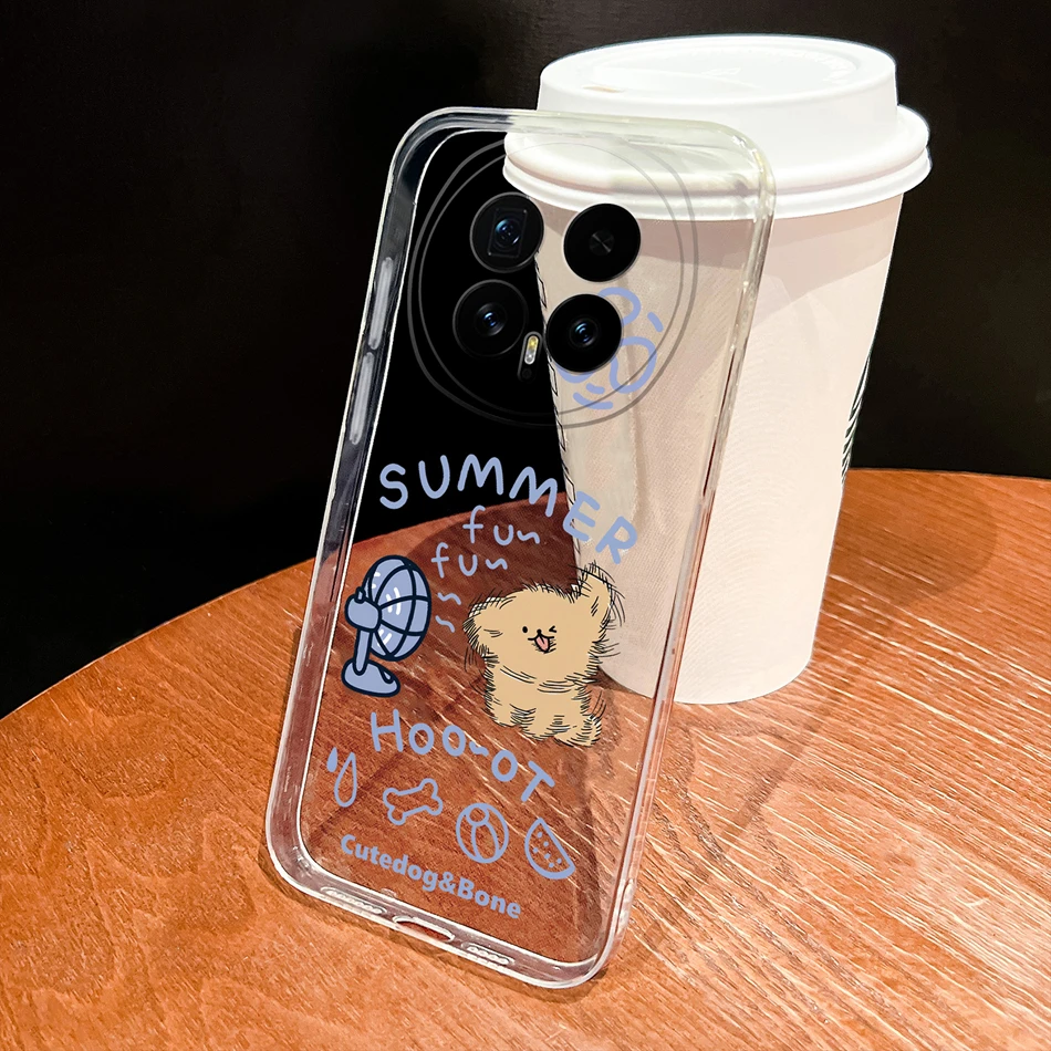 حافظة لهاتف Honor Magic8 7 6 5 Pro مصد هاتف جميل كرتوني ناعم ونحيف من مادة البولي يوريثان الحراري لهاتف Honor Magic5 Lite خفيف الوزن #6