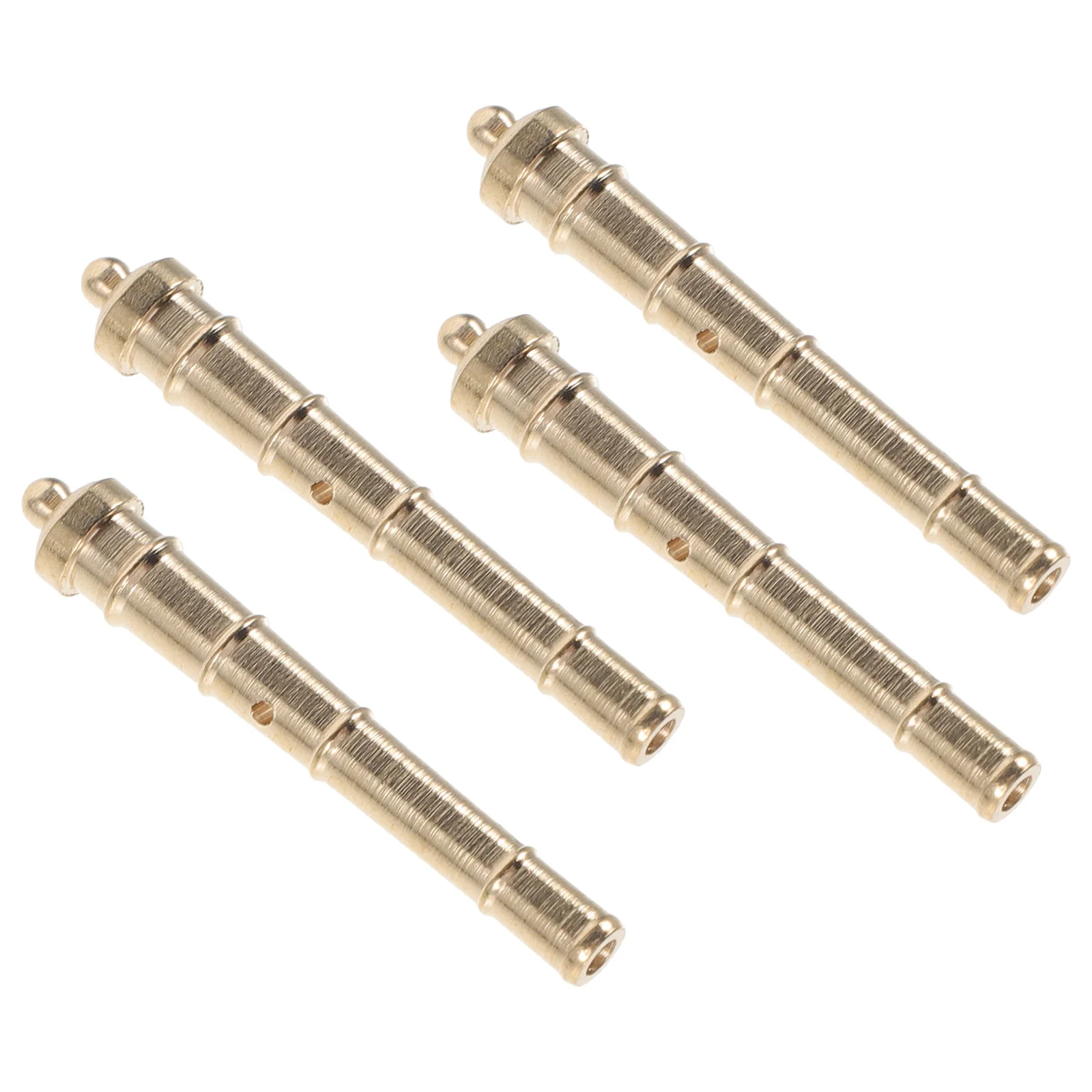 4 Pcs Sailing Model Mini Accessories Miniature Barrels Metal Sailboat