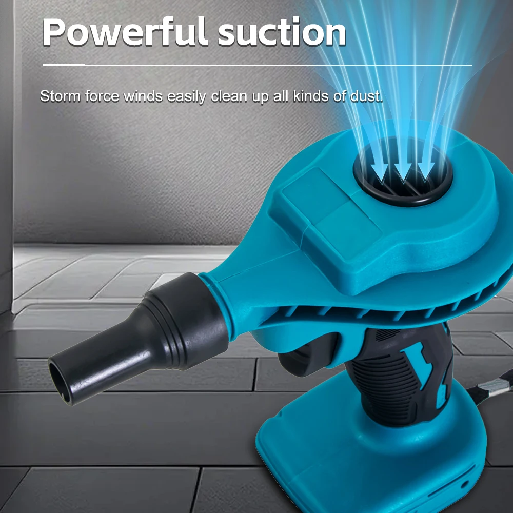 Elektryczny pistolet do odkurzania przenośny elektryczny odkurzacz ręczny wytrzymały pistolet do odkurzania z funkcją dmuchania i ssania