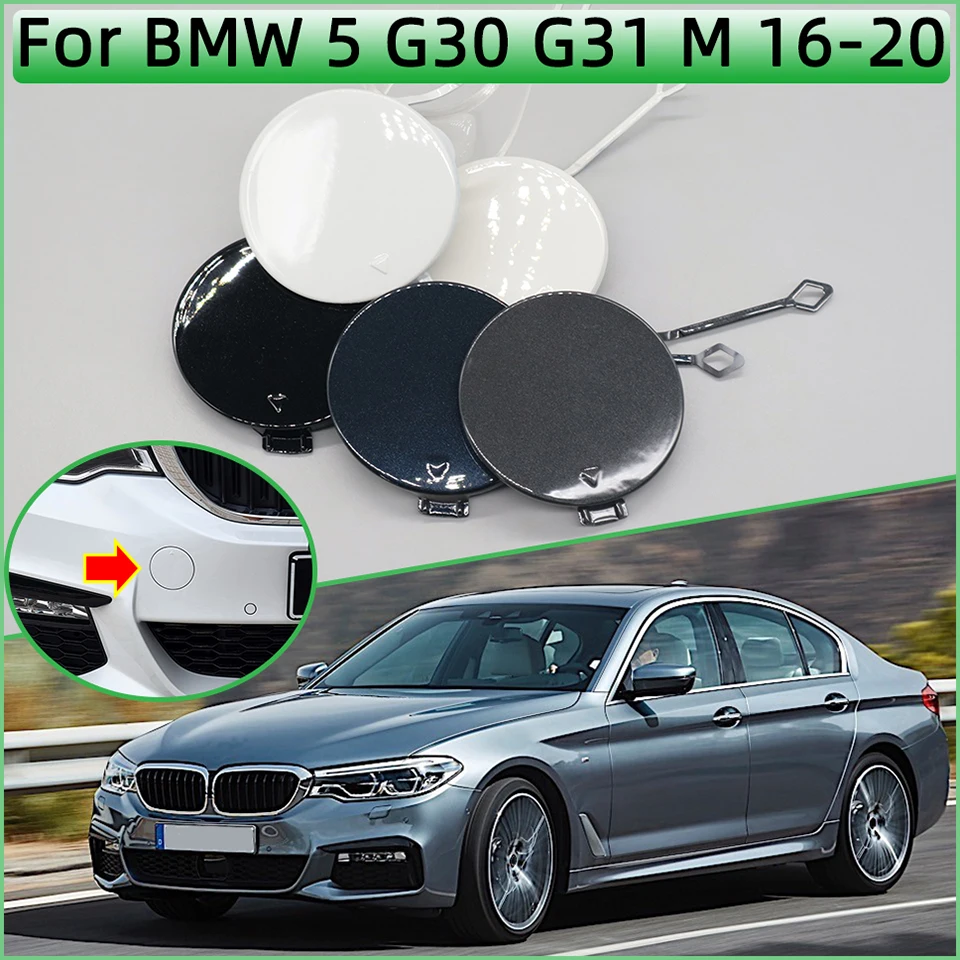 

Крышка фаркопа переднего и заднего бампера для BMW 5 G30 G31 LCI M-Sport 2016 2017 2018 2019 2020 51118069068 51128064713