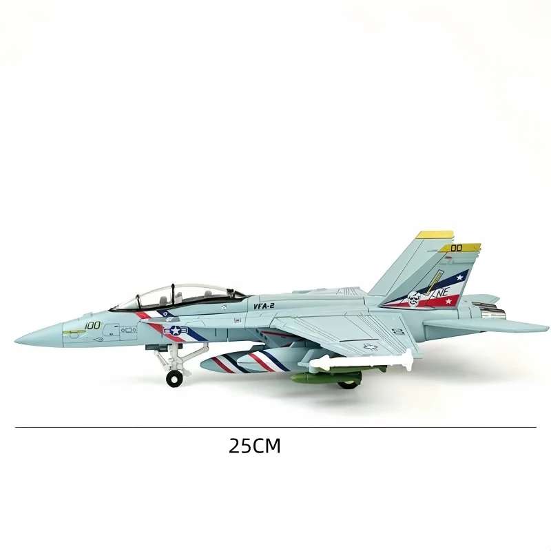 1/72 Kreative Militär-Serie Bausteine F/A-18 Hornet Angriffsjet Mehrzweck-Kampfflugzeug Spielzeug für Weihnachtsgeschenke – Detail 3