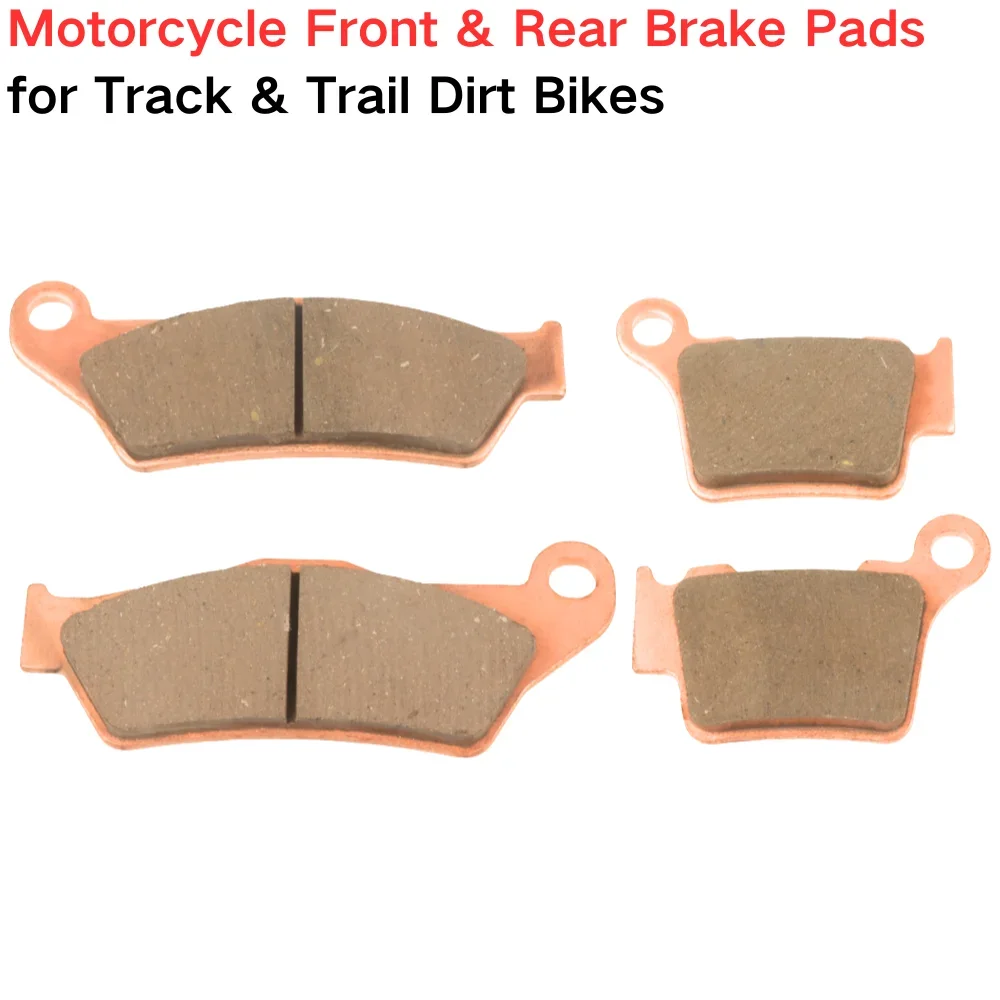 Motorcycle Front Rear Brake Pads for KTM SX SX-F XC XC-F XC-W XCF-W EXC EXCF XCRW 125 150 200 TPI 2020 350 400 450 525 Dirt Bike