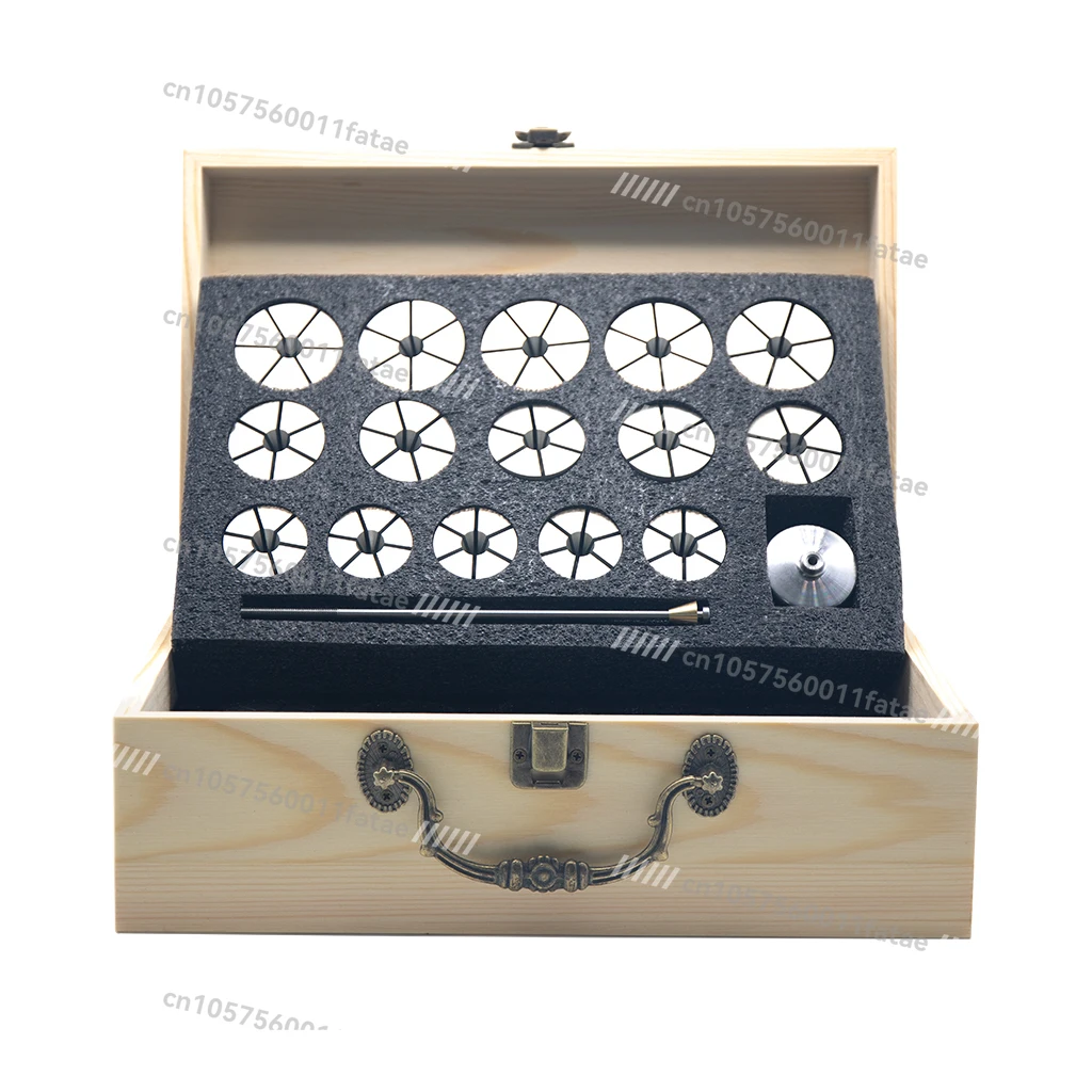 

Watch Repair Tool 8mm Watch Lathe Chuck Case Threaded Dog Teeth Ring Repair Back Cover Polished