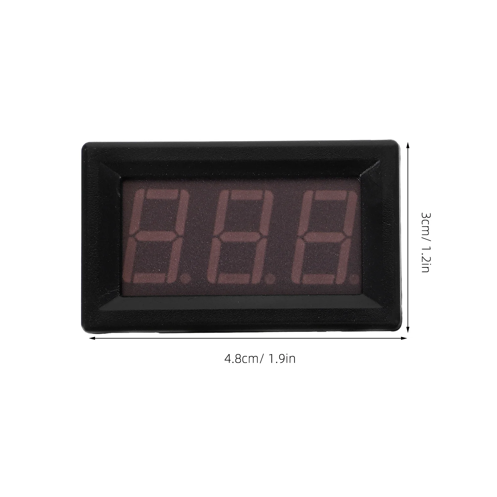 2-проводной цифровой измеритель напряжения, головка 5-120 В переменного тока, мини-светодиодный вольтметр, сильная антикоррозийная замена для поврежденного счетчика