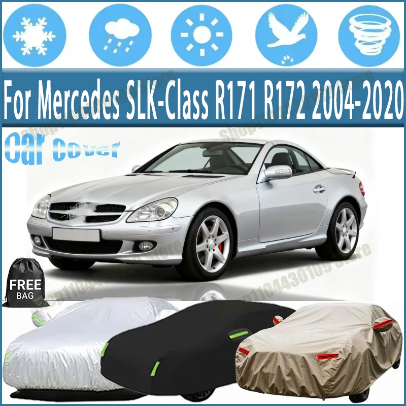 

For Mercedes SLK-Class R171 R172 2004-2020 car cover Winter Summer Snowproof Dustproof Shield, Waterproof Sunproof Auto