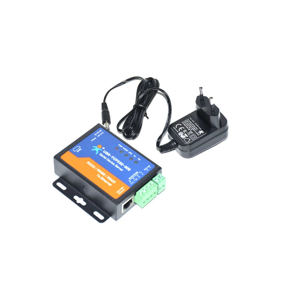 Ethernet RS232 Converters RS232 DB9 pin RS485 RS422 available Serial to ethernet RJ45 with web page DHCP function