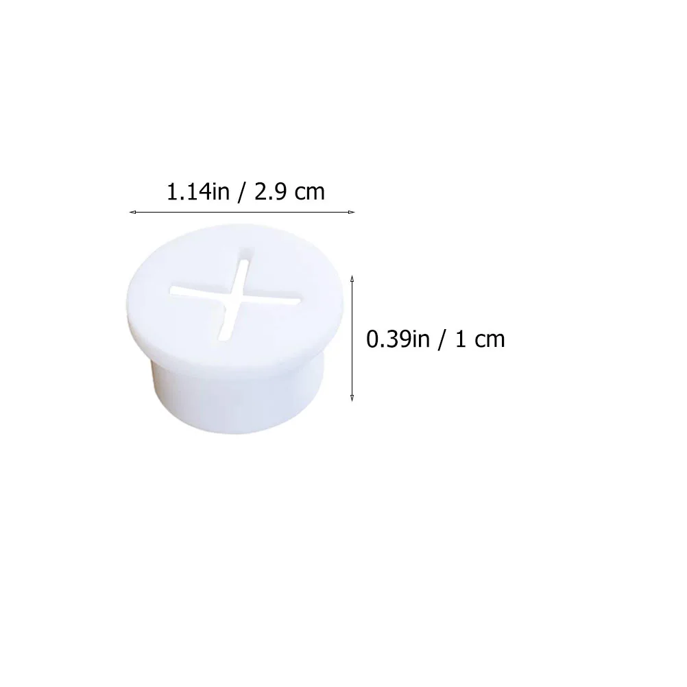 8 шт., белая крышка отверстия для проводов, кабельная втулка для настольного органайзера для шнура, мебельная пробка для управления проводом, пылезащитная заглушка, органайзер для кабеля