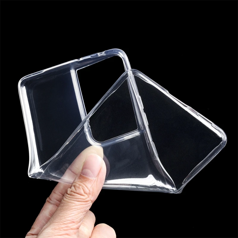 Custodia per Samsung TPU custodia morbida in silicone trasparente per Cover posteriore Samsung