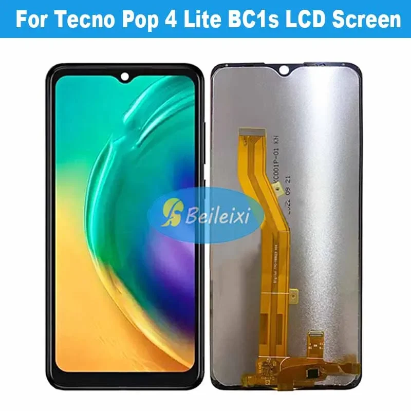 

For Tecno Pop 4 Lite BC1s LCD Display Touch Screen Digitizer Assembly Replacement Parts