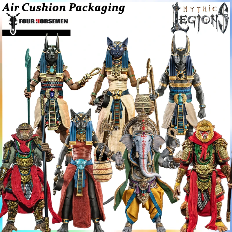 

Фигурки Four Horsemen Studios из серии Figura Obscura: Египетские боги Анубис и Сунь Укун, масштаб 1/12, коллекционные модели, игрушки, подарки