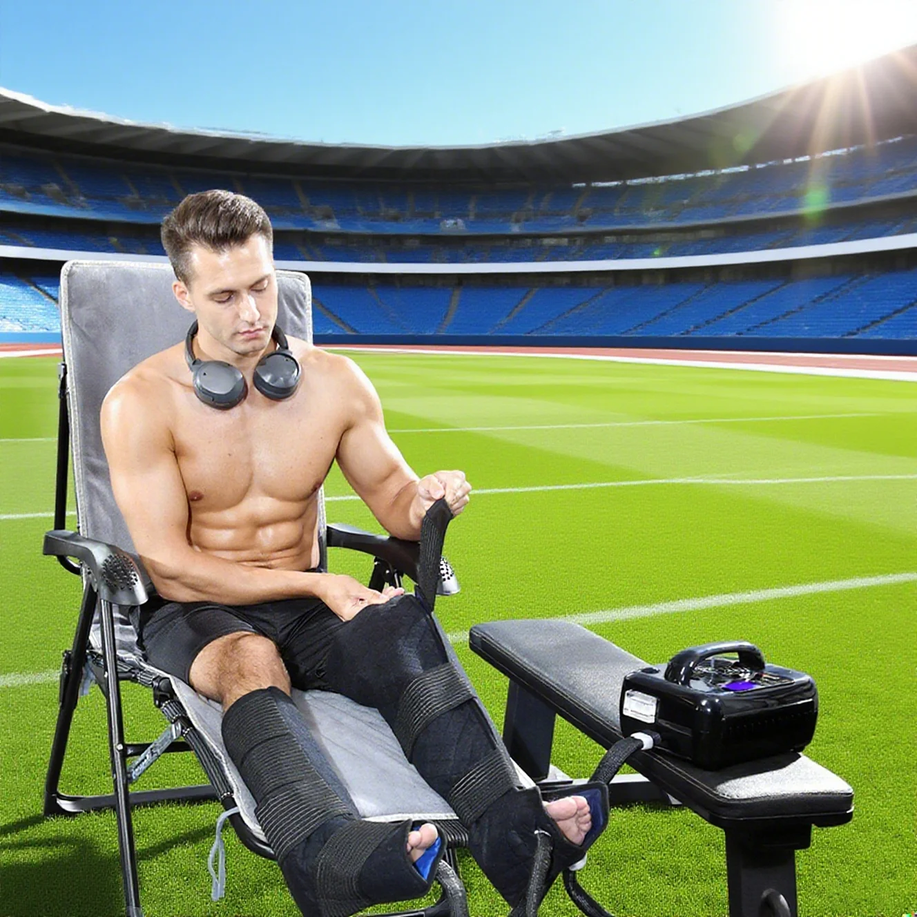 

Back Joint Pain Reliever Hot Cold Cryotherapy Rehabilitation Therapy Supplies Full Leg Touch Screen Control Dual Voltage Therapy