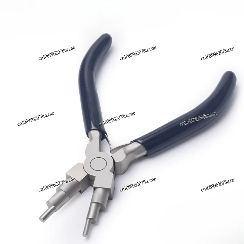 

Winding Pliers, Handmade Round Mouth Pliers, 6-segment Winding Pliers, Gold, Silver and Copper Wire Jewelry Circle Making Pliers
