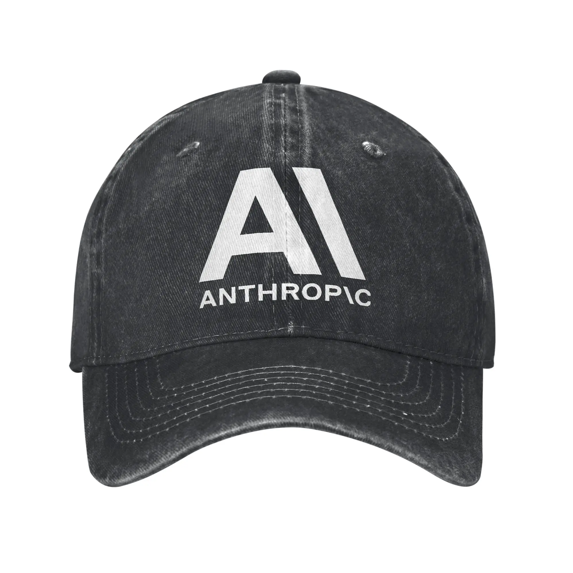 Claude Ai Anthropic Artificial Intelligence Accessories Baseball Caps Unisex Casual  Hats Cap Adjustable Sun Cap