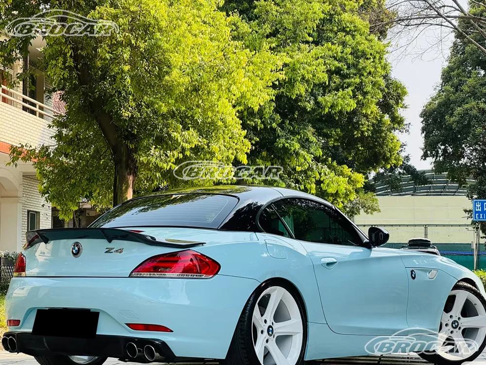 Für 2009 10 11 12 13 14 15 16 BMW Z4 E89 GEN 2 R Stil Hohe Qualität 100% Real Carbon Fiber Heckspoiler Stamm Boot Flügel Spoiler