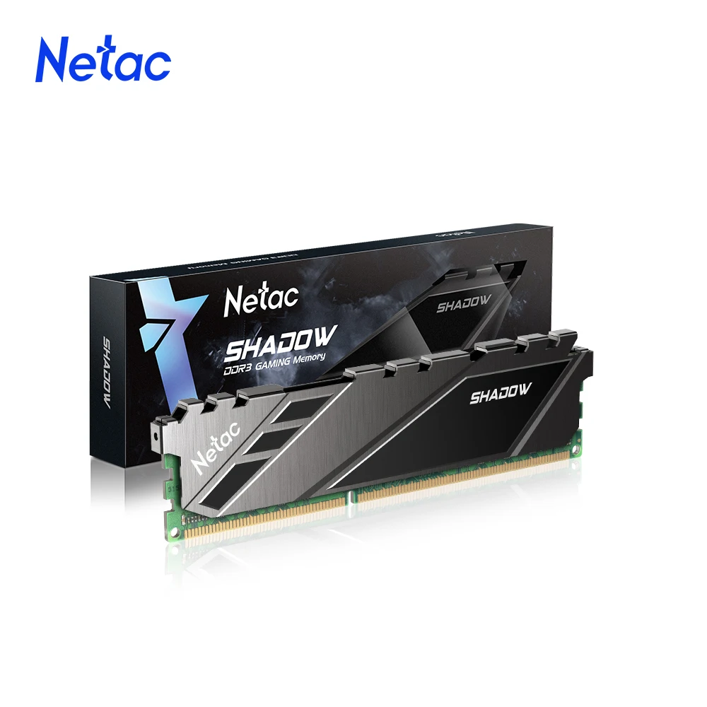 Netac DDR3 1600MHz 4GB 8GB หน่วยความจำ DDR4 RAM 8GB 16GB 2666MHz 3200MHz ตลอดอายุการใช้งานสำหรับเดสก์ท็อปพีซี