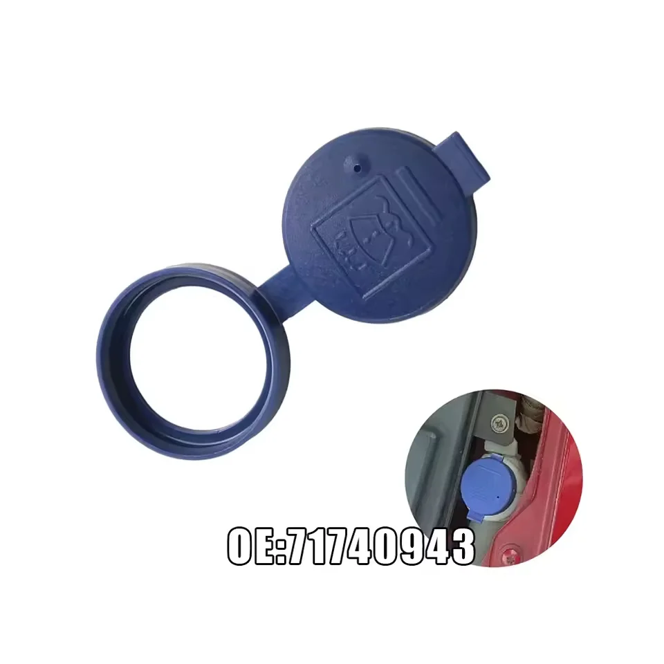 Car Windshield Washer Fluid Reservoir Tank Bottle Cap Lid 71740943 for Fiat 500 Punto Bravo Doblo for Alfa Romeo for Abarth 500