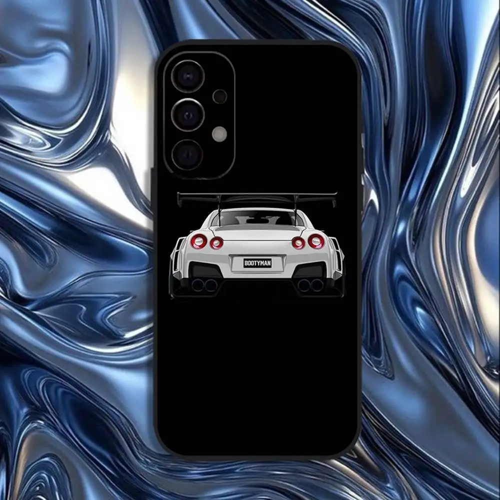 Japan JDM Sports Cars Comic Cover Handyhülle für Samsung S25, S24, S21, S22, S23, S30, Ultra, S20, Plus, Fe, Lite, 5G Schwarz Cover