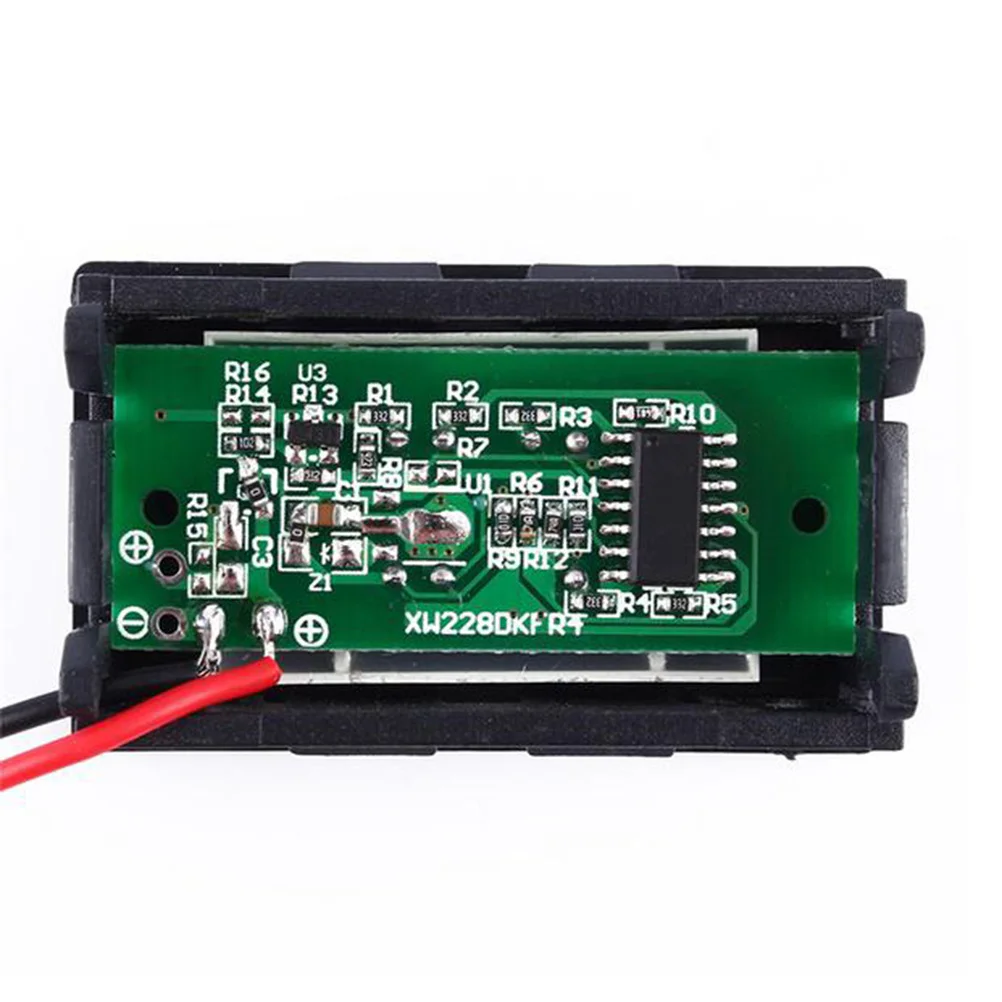 

12V LED Indicator Meter 4 Segments Accurate Capacity Monitor for - Lithium Batteries Digital Tester