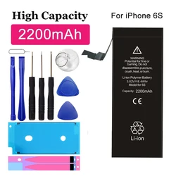 XDOU High Capacity Battery For IPhone 6S 6GS IPhone6S 2200mAh Phone Replacement For  Bateria + Free Tools