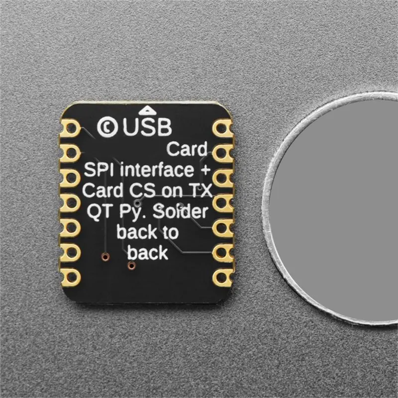 LXYB18B Microsd TF Card Module BFF Storage Expansion Board SPI Interface For QT Py Xiao Development Board Data Logging With Pin