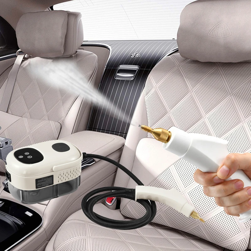 2500W High Temperature Steam Cleaning Machine Handheld High Pressure Steam Cleaner Kitchen Hood Car Seat Steamer Cleaning  110V