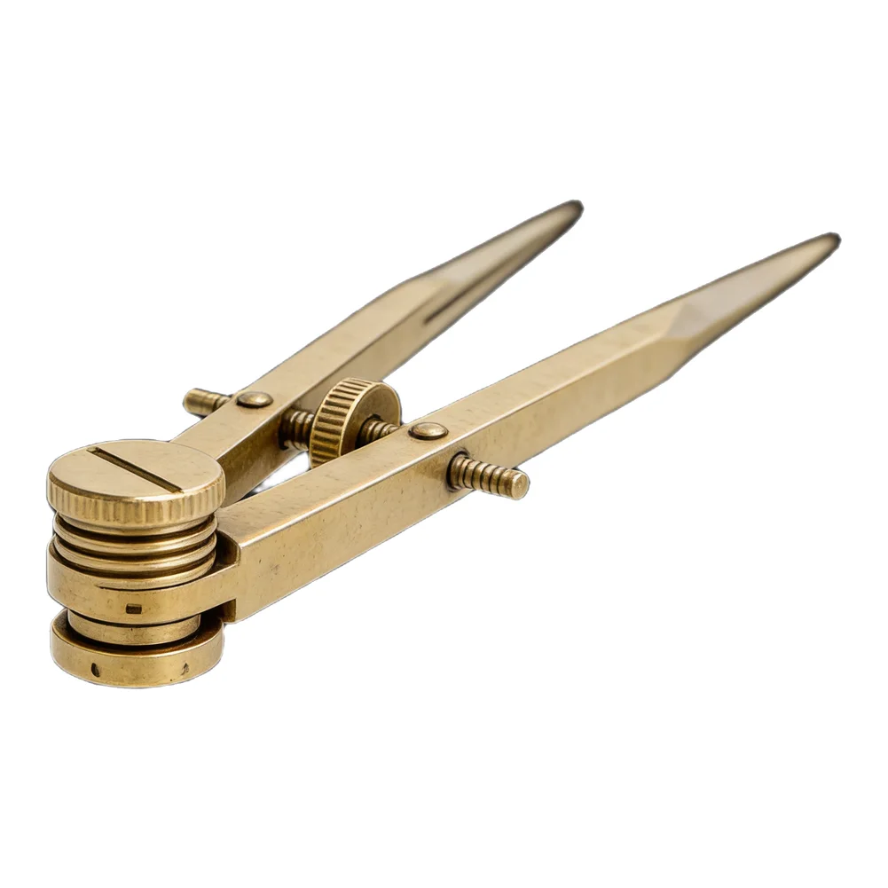 Engineering Divider Chart Divider Measurement Divider Rust-Resistant Tool Solid Brass Material Engineering Tasks