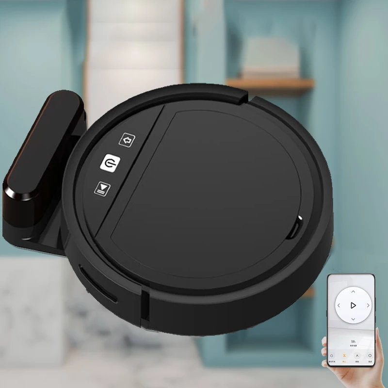 Sweeping, suction and mopping integrated household smart sweeping robot automatic charging planning path voice control