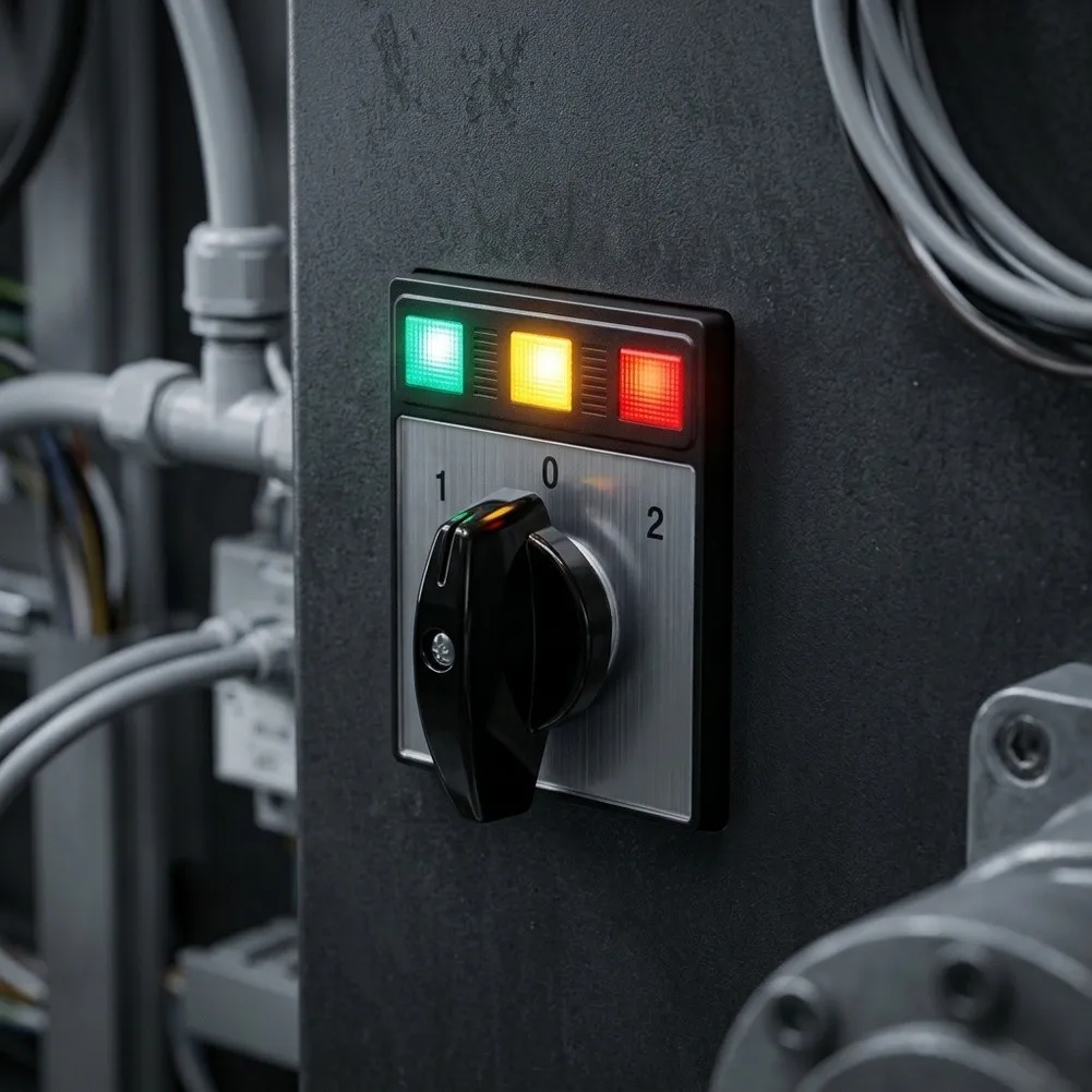 3 Position Switch Cam Rotary Switch For Power Distribution For Electrical Circuits for Easy Installation Electrical Switch