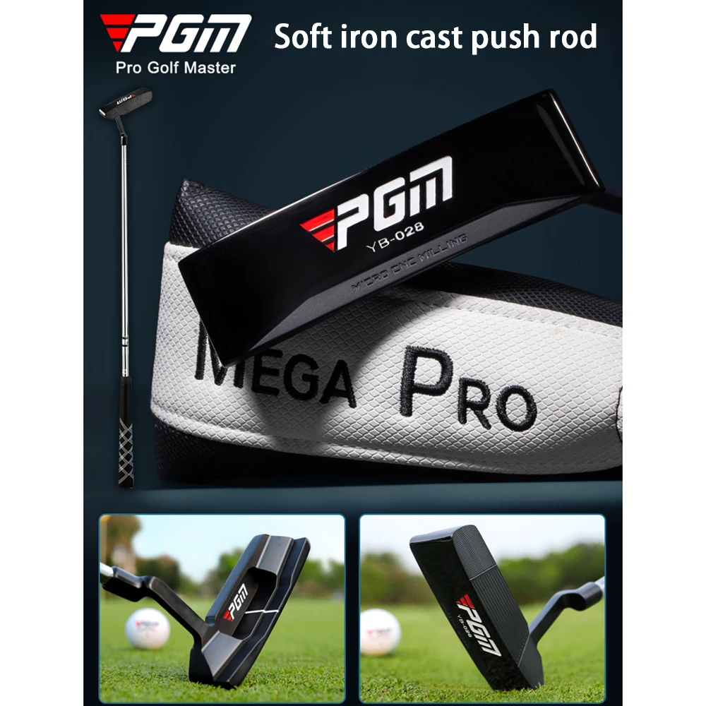 

PGM Right Hand Golf Club, Men'S And Women'S Putting, Golf Practice Club, Soft Iron Casting, Low Center Of Gravity Aiming Line