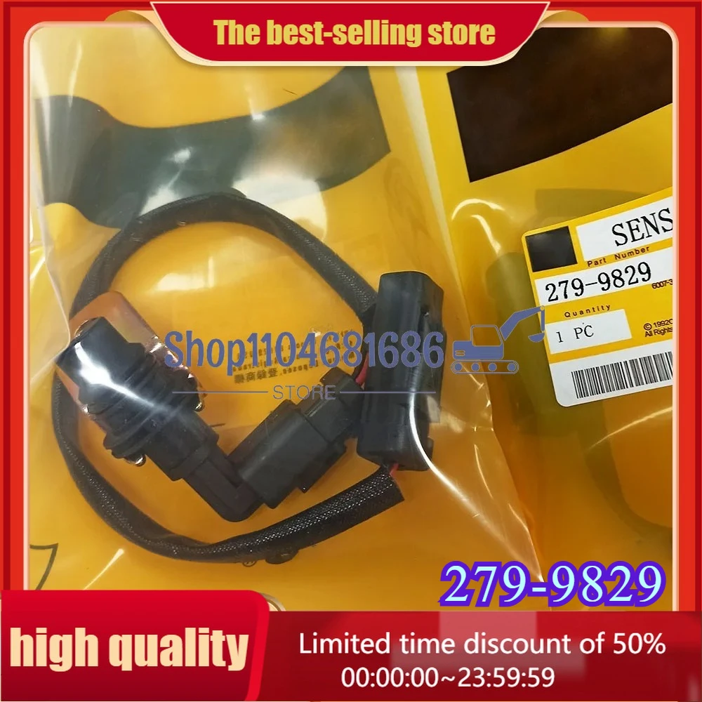 

Engine Speed Sensor 279-9829 2799829 Camshaft Position Sensor for E345C 345D E349D C13 C15 Excavator Parts