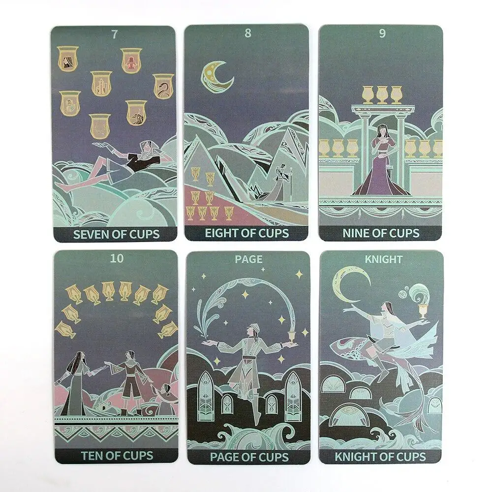 10.3*6cm Sambucus Tarot Deck Leisure Party Table Game Fortune-telling Prophecy Oracle Cards