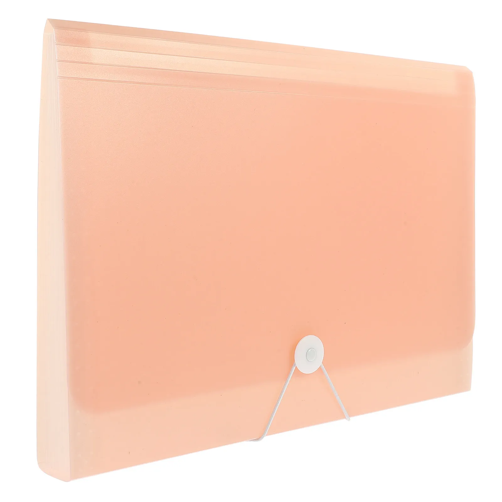 

Expanding File Folder Accordion File Container Plastic Multi Pocket Organizer Portable Document Filing Storage Bag for Office