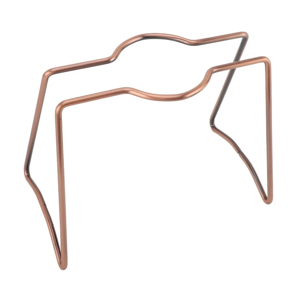 Iron Filter Holder Pour Over Coffee Dripper Metal Construction 7x4x5 Inches Drip Coffee Brewing Stand Efficient Hand Brewing