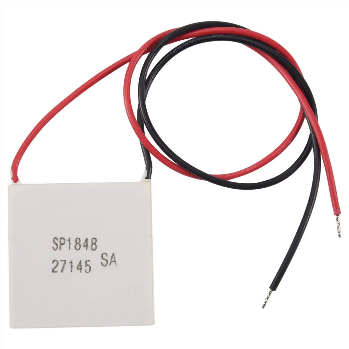 AT16 Thermoelectric Peltier Module, High Temperature Thermoelectric Power Generator Peltier TEG 150Celsius,White 40X40mm