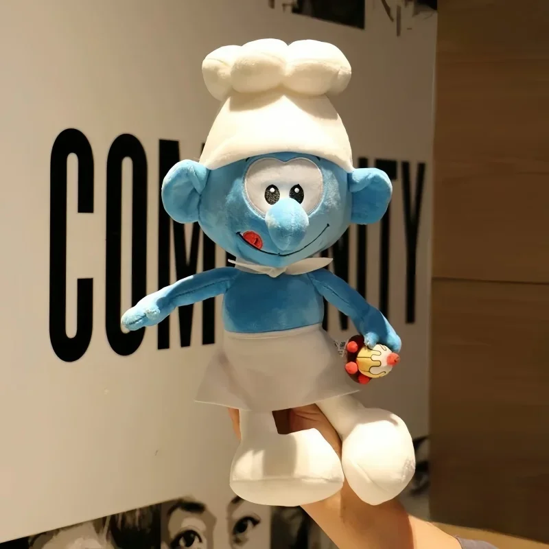 Hot Sale 40cm Disney Smurfs Painter Engineer Chef Modeling Plush Toys Cartoon Anime Plush Toys Children's Birthday Gifts