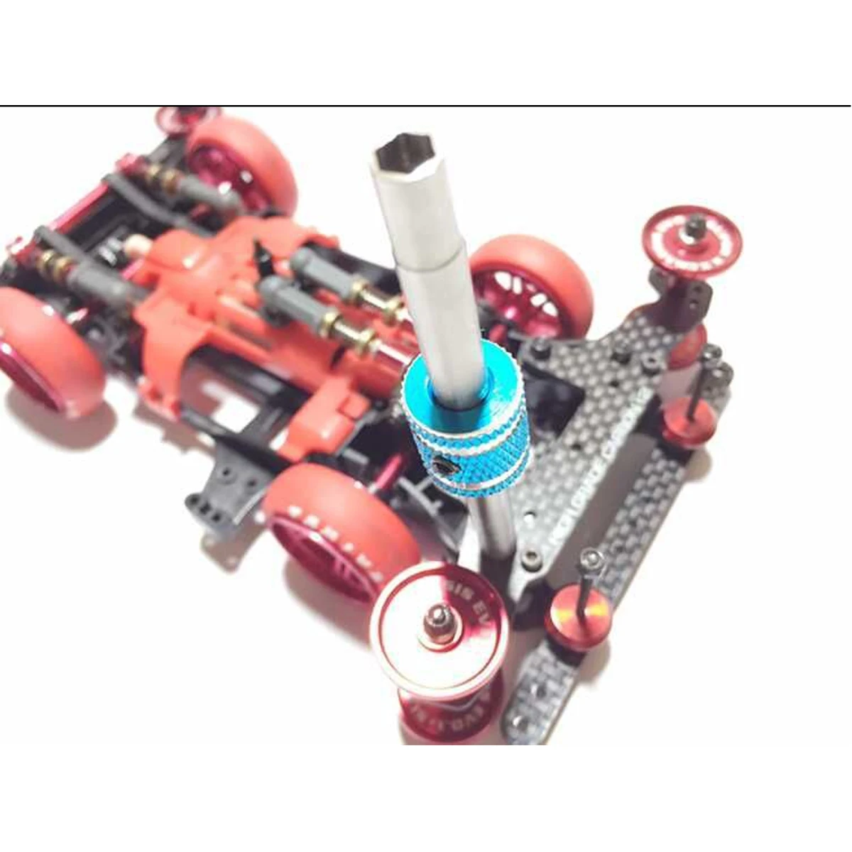 Ze stali nierdzewnej 4mm/4.5mm sześciokątne gniazdo 1.5/2.0mm śrubokręt zestaw gniazd do zdalnie sterowana ciężarówka Tamiya Crawler samochodowy