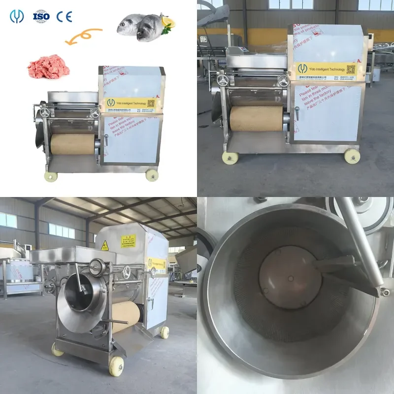 2026 Stainless Steel Shrimp Crab Peeling Shelling Machine/High Efficiency Fish Meat Separating Machine/Fish