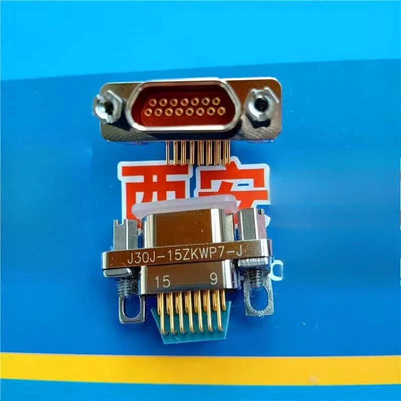 J30J-15ZKWP7-J Two Rows Curved Needle Rectangular Connector