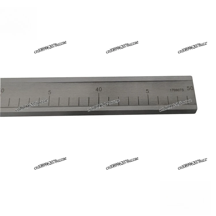 Rail Flatness Ruler Aluminum Thermal Welding for Rail Sharp Adjustment Ruler 1 Meter 1000mm (with Groove)