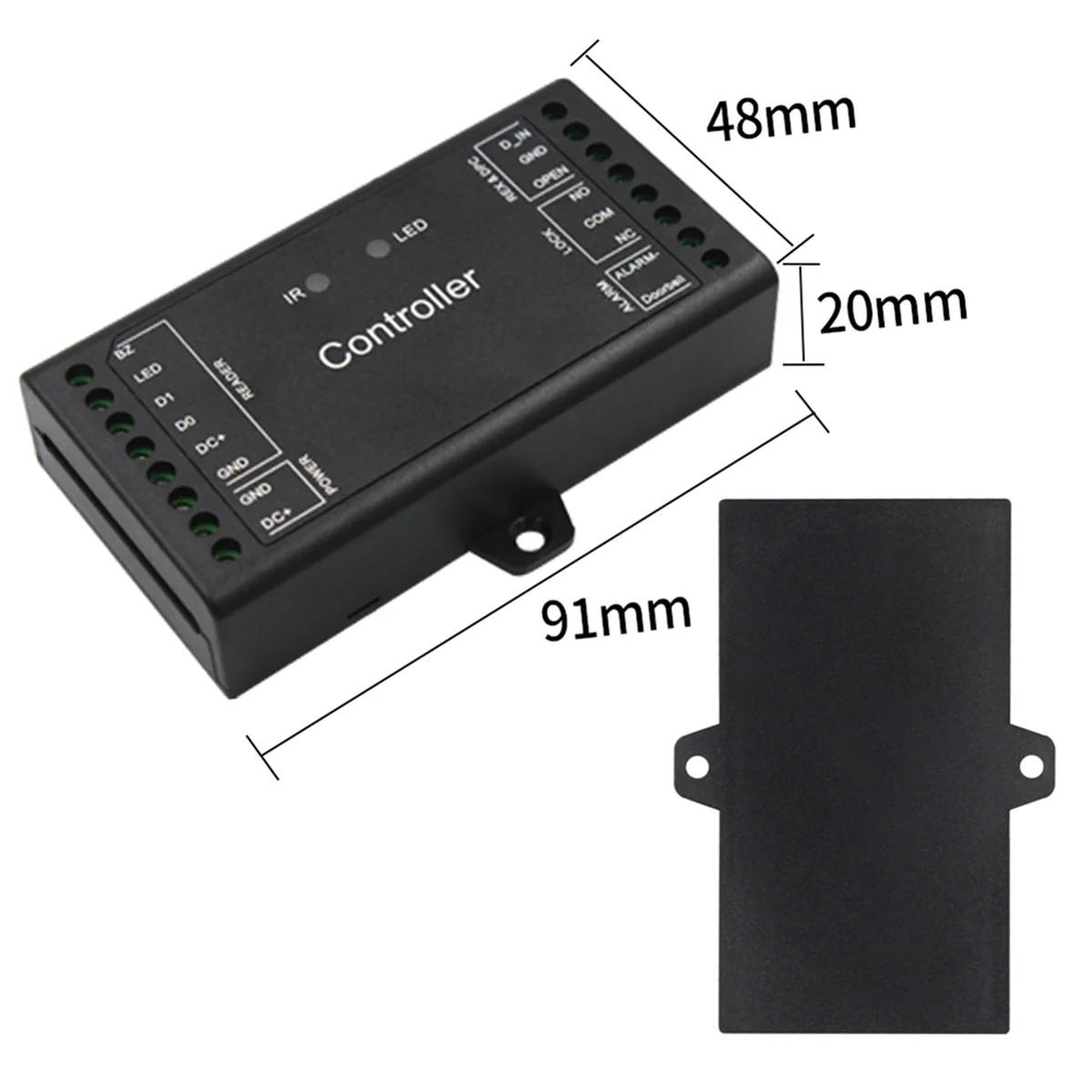 Control remoto de puerta única, Panel de placa de Control de acceso, Wifi, TUYA, 12V, Wiegand, 26-44 Bits, entrada de 1000 usuarios