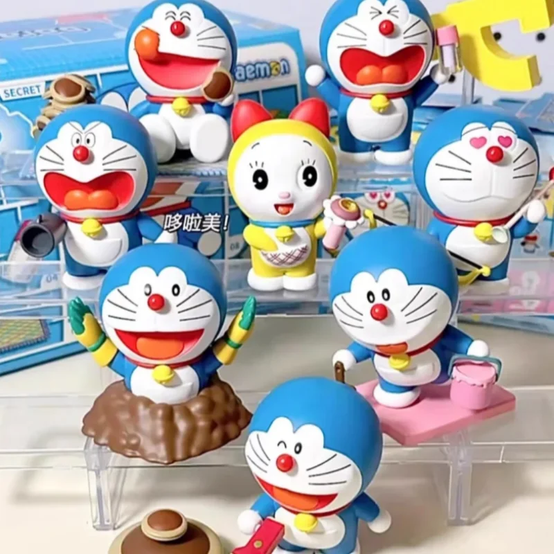 New Doraemon Secret Gadgets Series Toy Figure Doll Gift Toy Doll Decoration Desktop Ornaments Cute Toy Birthday Gift