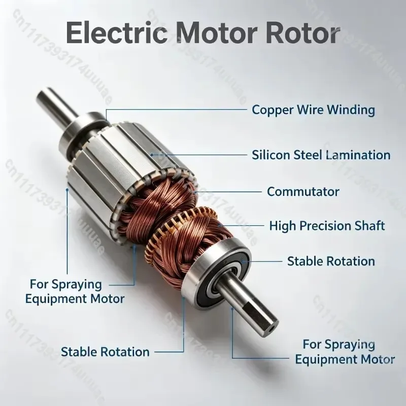 Motor Rotor Replacement for 390 395 490 495 595 Airless Paint Sprayer Electric Spray Gun Machine Repair Parts Accessory - view 2