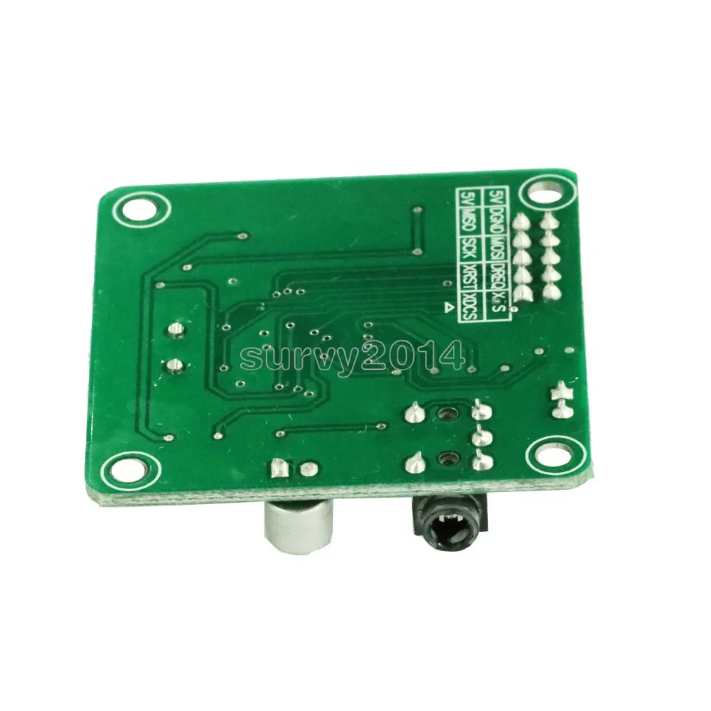 Mp3モジュール開発ボードマイク、オンボードレコーディング機能、spiインターフェイス、ogg出力ポート、ライン入力、12.288 mhz、vs1053