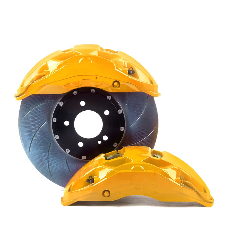 طقم فرامل كبيرة 10N 6 مكبس لعجلات 21 بوصة 410 420 مم طبق مرسيدس بنز فئة C فئة E