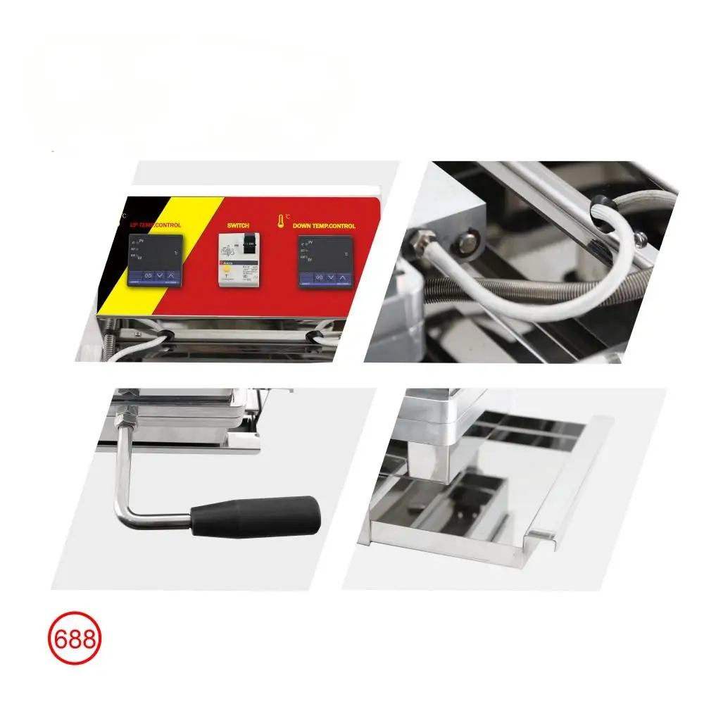 New Commercial Snack Machine - Egg Roll & Cookie Maker, for Food Stalls & Kitchens, Automatic Baking Equipment